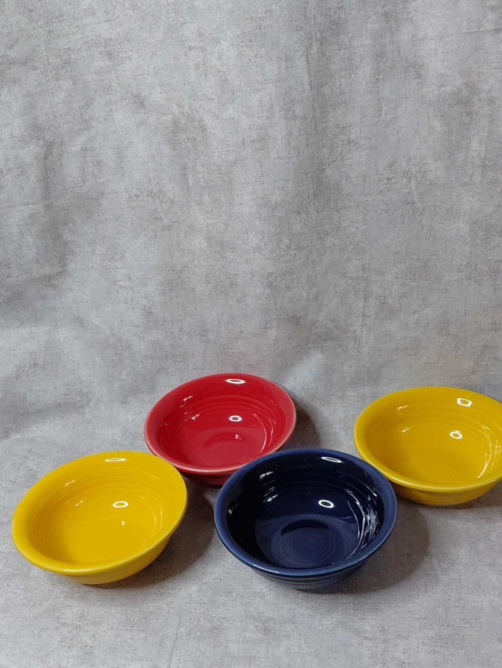 4 Homer Laughlin Fiesta Berry Bowls